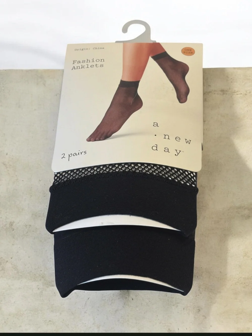 A New Day 2 Pair Fashion Anklet Socks